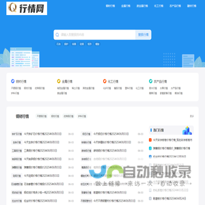 行情网 - 钢材行情,金属行情,废金属行情,农产品行情,化工行情,水泥行情